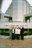 Another shot of Sister Stewart, Sandra, Samantha, Juani, and Elder Stewart at the Buenos Aires Temple