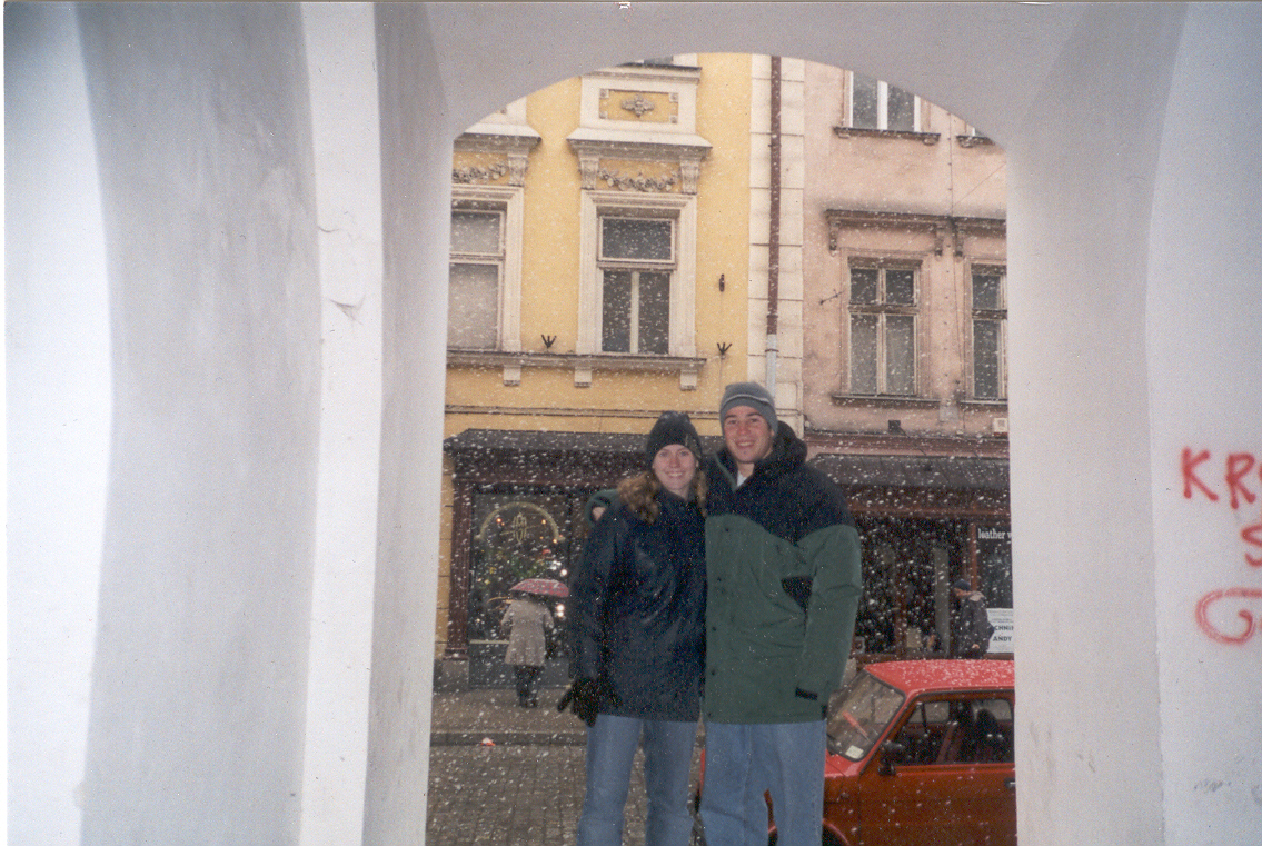 Me and Natan in Poland