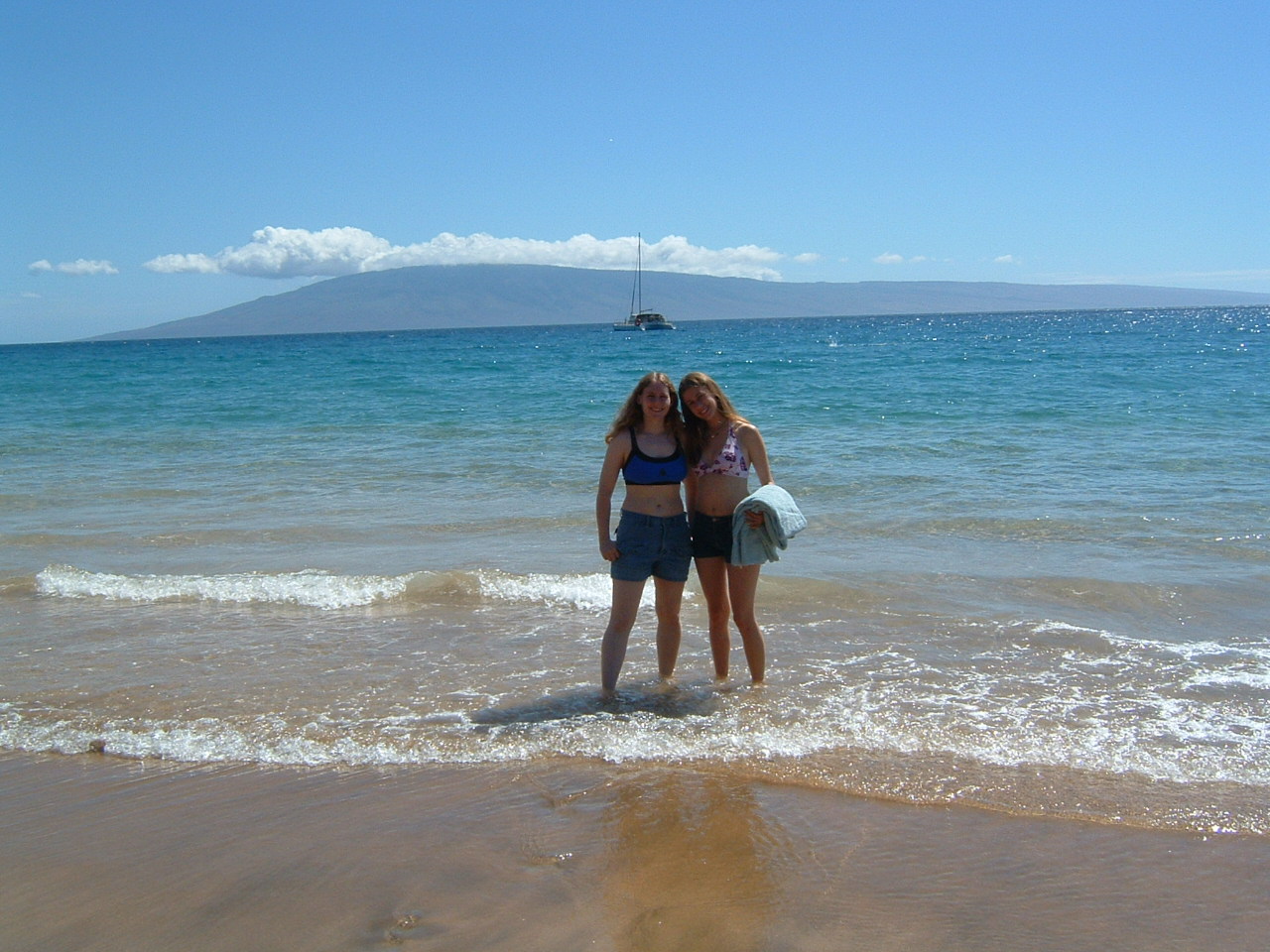 Becky and Me in Hawaii 2003