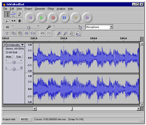 remove high pitch noise audacity